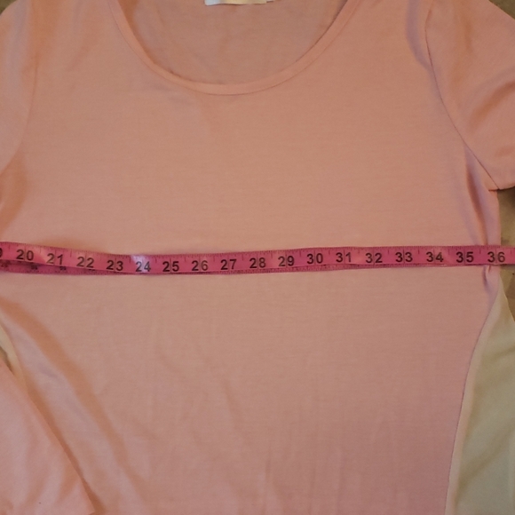 Allegra K Women Scoop Neck Tunic Mesh Shirt - Picture 4 of 7